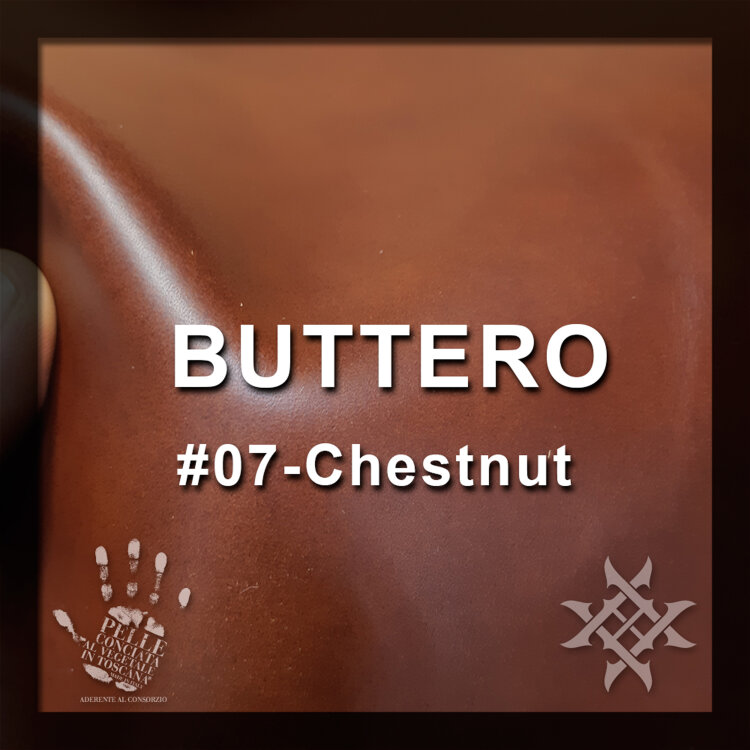 НАРЕЗКА - BUTTERO #07 Chestnut 1,2 мм - Walpier