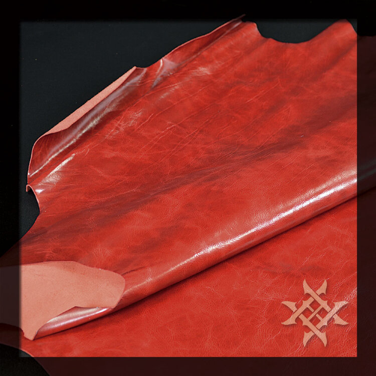 Nuova Antilope – Vintage RED - Итальянская кожа растительного дубления
