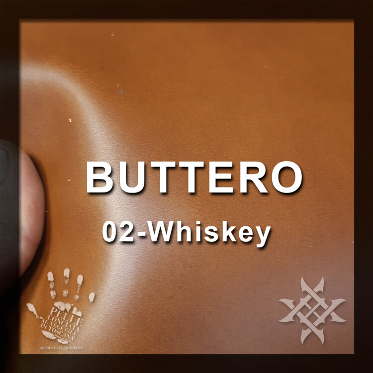 НАРЕЗКА - BUTTERO #02 Whiskey 1,2 мм - Walpier