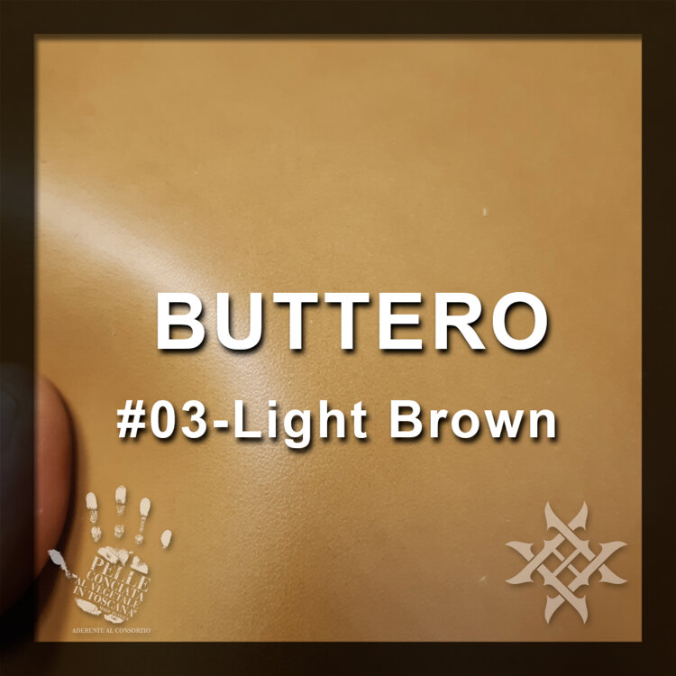 НАРЕЗКА - BUTTERO #03 Light Brown 1,2 мм - Walpier